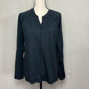 Sanctuary Notch Neck Long Sleeve Top